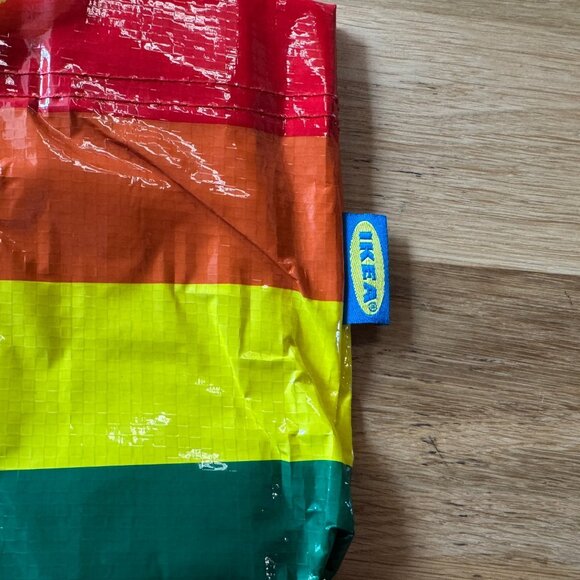 IKEA Storstomma Rainbow, Reuseable Small Tote Bag, 404.848.35 Multi-Color - Picture 9 of 10
